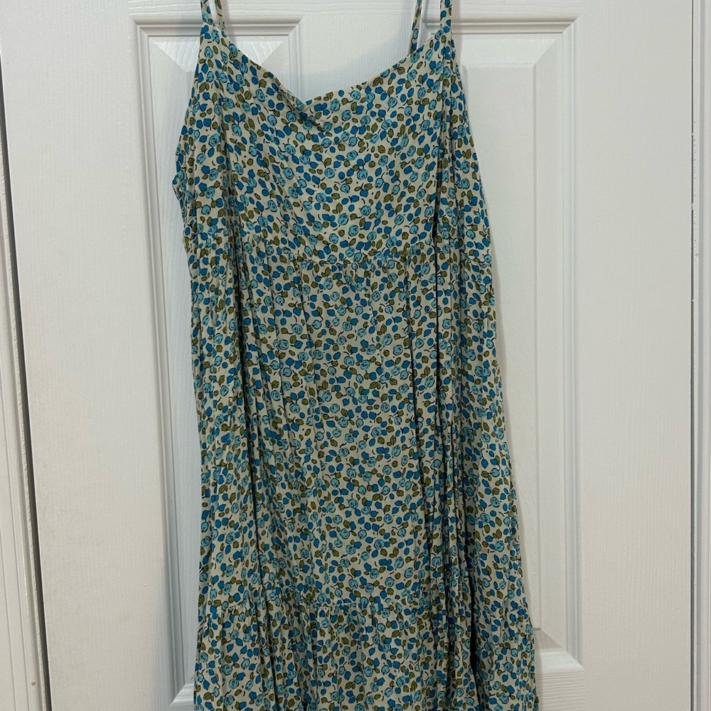 Floral Spaghetti Strap Dress